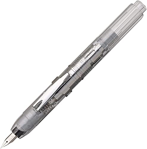 プラチナ ノック式万年筆　キュリダス　プリズムクリスタル　細字 31v71qWi90L.jpg