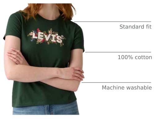Image of Levi's Women's Perfect Crewneck Tee Shirt (Also Available in Plus)
