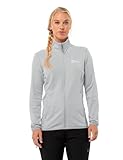 durchgehender Reißverschluss Jack Wolfskin Damen Kolbenberg Fz W, Cool Grey, M EU