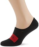 HUGO Herren 2P LOW CUT LABEL CC Zweier-Pack Füßlinge mit Logo-Detail Schwarz 39-42