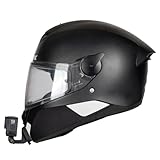 Shark D SKWAL Customize Aluminum Motorcycle Helmet Chin Mount Kits for GoPro and Insta360 Etc. Action Camera with Adhesive Pads and J Hook Mount