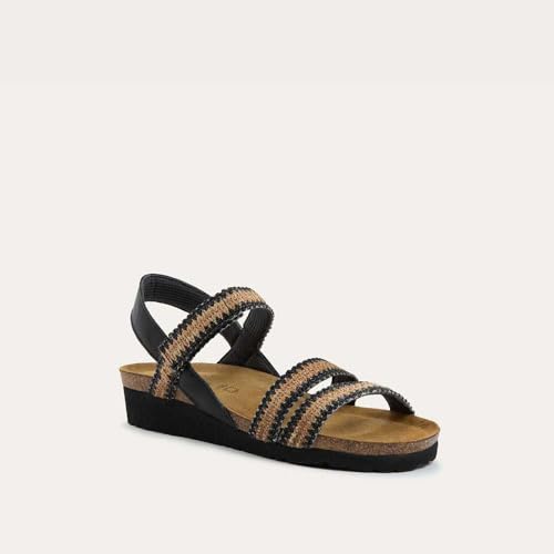 Image of NAOT Kayla Women's Sandals - Supportive 3-Strap Design with Backstrap, Cork & Latex Footbed - Arch Support - Travel-Friendly Comfortable Walking Sandals for All-Day Wear