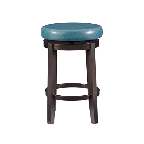 Butaco Linon Maya, color Teal Counter, altura 24 pulgadas, diseño transicional miniatura 6