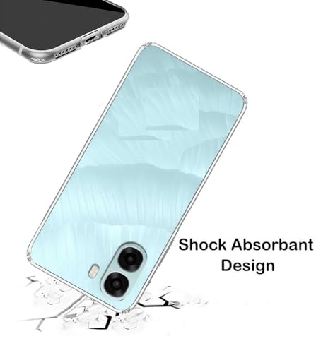Image of COVERBLACK Flexible Rubber Case Back Cover Compatible for Oppo CPH2889 /Oppo A6s 5G - Transparent