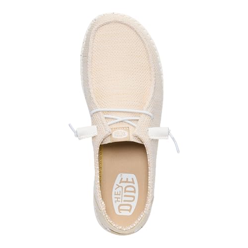 Image of HEYDUDE Women's Wendy Stretch Sox Slip On Loafer | Lightweight Stretch Mesh Easy On | Elastic Laces, Sock Like Fit