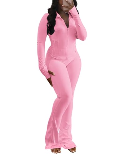 Adogirl Women Two Piece Outfits Workout Sets Long...