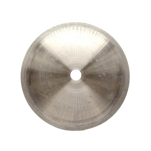 UGLYAF Lame de scie à Diamant lapidaire pré-frittée à Froid, 25mm, Disque de Coupe de Pierres précieuses for Couper des Pierres précieuses et du Jade(150mm x T 0.5mm)