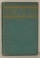 MODERN FIRST YEAR ALGEBRA REVISED B00498AZX6 Book Cover