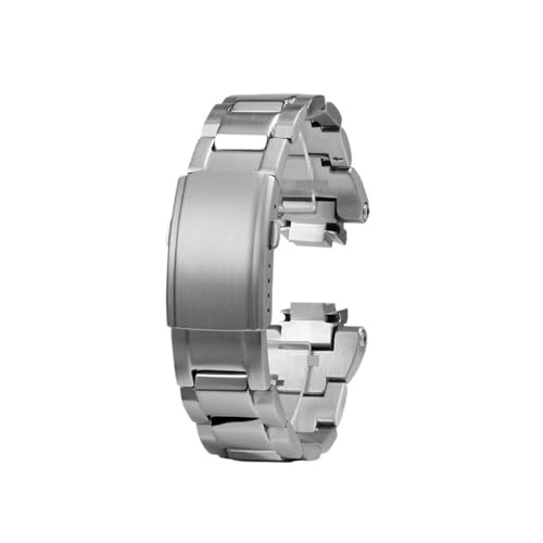 Bracelet montre convexe acier inoxydable compatible Casio GST-B400