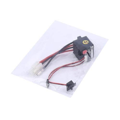 COHEALI Brushed Motor Controller Esc for Trucks Boats and Cars Output Forward Reverse Brake