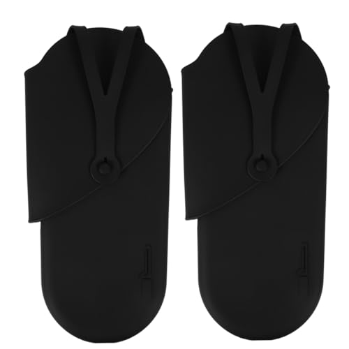 Beavorty Hair Iron Pouch Silicone Bag Curling Iron Storage Organizer for Travel Hotel and Home Use