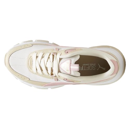 PUMA Womens Cassia Via Lace Up Sneakers Shoes Casual - White4