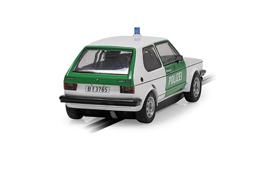 Scalextric C4572 Volkswagen Golf MK1, Polizei Toy Slot Car for use with Race Tracks or Set - Image 3