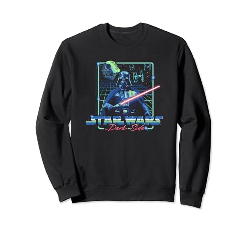 Sweatshirt Star Wars homme et femme col rond imprimé Dark Vador