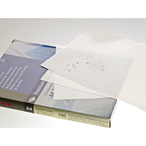 Renz Laminating Pouches DIN A4, 303 x 216 mm 2 x 80 microns.