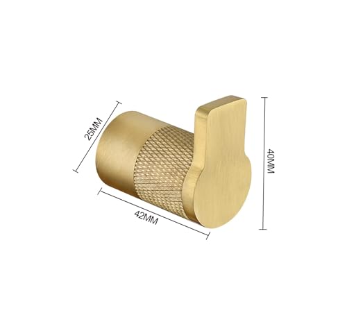 Porte-papier et serviette solution laiton brossé moleté sans glisse