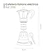 Jocca - Cafetera Italiana Eléctrica 6 Tazas Imagen de Jocca - Cafetera Italiana Eléctrica 6 Tazas