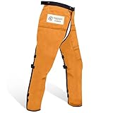 FORESTER Chainsaw Chaps for Men & Women...