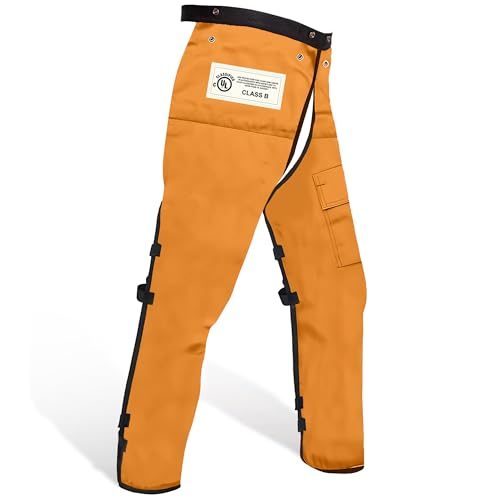 FORESTER Chainsaw Chaps for Men & Women | Apron Style