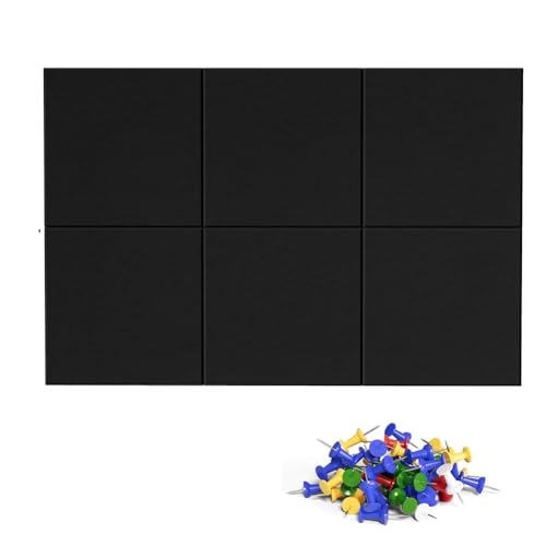 Panneaux de feutre mural pour organiser le bureau à la maison avec punaises