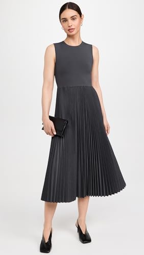 Theory Women's Crew Pleat Dress2
