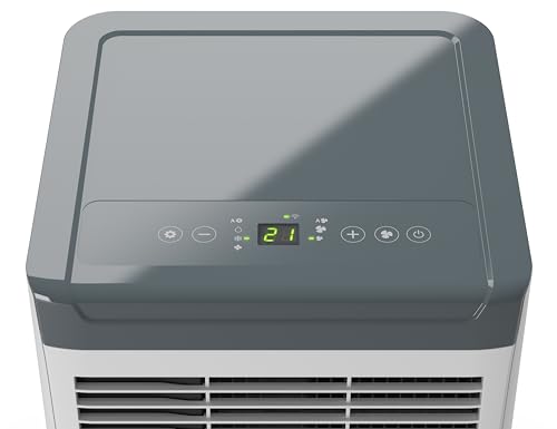 Olimpia Splendid, Dolceclima Slim 10 SWS Wifi, Climatiseur Portable 10000 BTU/h, Design Slim, Classe A, Puissance 2,6 kW, Fonctions Rafraîchissement, Déshumidification, Ventilation, Wifi Intégré – Image 5
