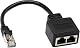 LAN-Splitter Zdycgtime RJ45-Netzwerkkabel für Ethernet-Verbindungen