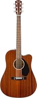 The Fender CD-60SCE Dreadnought Electro Acoustic Guitar, crafted from high-quality all-mahogany construction and featuring a stunning walnut finish, combines superior craftsmanship with modern electronics, offering an exceptional playing experience I...