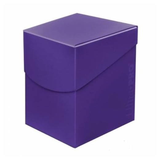 Ultra Pro- Eclipse Pro 100+ - Caja para Cubierta, Color púrpura Real. (85692)
