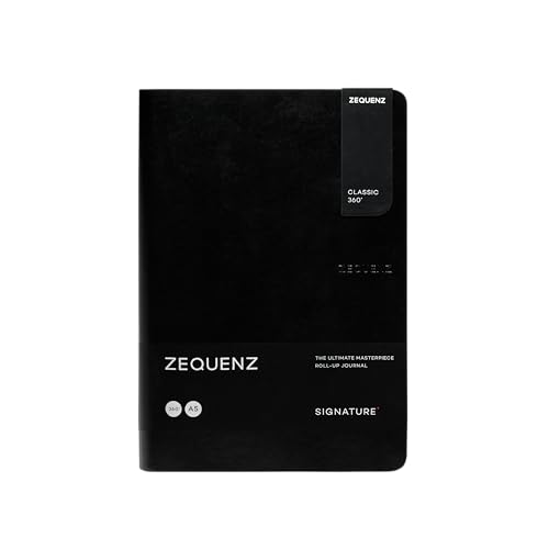 ゼニス・エンタープライズ ジークエンス360_ノート スリムL（A5）方眼 ブラック