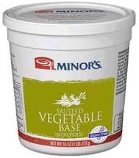Nestle Minors Sauteed No Added MSG Vegetable Base, 1 Pound -(Pack of 6)