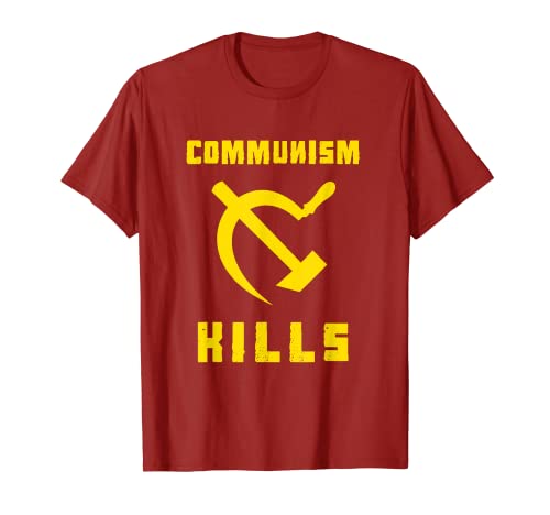T-shirt Communism Kills - Anti-Communist Protest T-Shirt