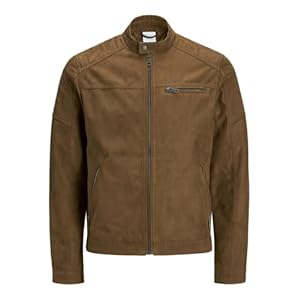 JACK & JONES Male Jacke aus Wildlederimitat Jacke aus Wildlederimitat