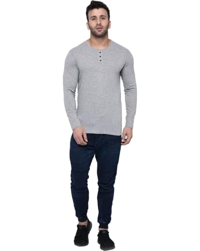 Image of London Hills Men's Cotton Regular Fit T-Shirt