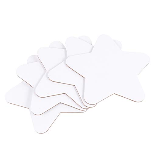 ARTIBETTER Round Star Shape Drawing Boards Cotton Art Panels DIY Oil Painting Canvas for Artists