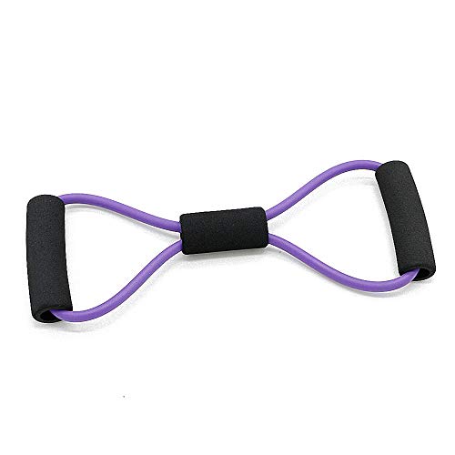 huici Enfants Fitness Pull Exerciser Corde Bras Poitrine Entraînement De La Force Éponge Poignée avec 2 Résistance Bande