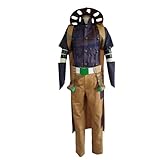 Julius Caesar Zeppeli Gyro Shirt Pants Hat Belt Outfits Halloween Carnival Party Cosplay (Male S)