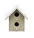 Creative Hobbies® Mini 4 Inch Tall Birdhouse - Set of 4 Styles, Small Unfinished Wood Ready to Paint or Decorate