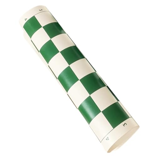 Échiquier de Tournoi – Jeu d'échecs Professionnel Pliable, Grand Plateau de compétition | Design Enroulable en Vinyle, équipement de Match de Club, Tapis...