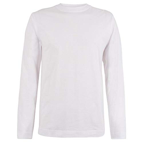 Logostar T Shirt Uomo Maglia Maniche Lunghe Uomo | Maglia Uomo Taglie Forti 3XL - 15XL con Collo Rotondo | Maglietta Uomo a Manica Lunga in Cotone | Maglia Cotone Manica Lunga Uomo | Bianco, 10XL Logostar T Shirt Uomo Maglia Maniche Lunghe Uomo | Maglia Uomo Taglie Forti 3XL - 15XL con Collo Rotondo | Maglietta Uomo a Manica Lunga in Cotone | Maglia Cotone Manica Lunga Uomo | Bianco, 10XL