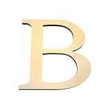 Autocollants Lettres 3D, Couleur: Or Clair; Taille:20cm / 7.87 pouces; Matériau: Acrylique et EVA; Liste du Paquet: 1 Paquet x Autocollant Murale Alphabet 3D