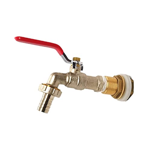 Adattatore Per Tubo IBC Da 1000L MACHSWON: Raccordo Da 4" A 1/2" Con Filetto Da 2" – Connettore Per Rubinetti E Tubi Da Giardino (Nero) - 3