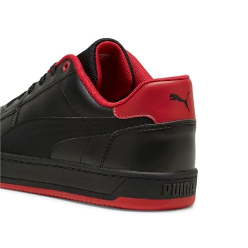 PUMA Mens Scuderia Ferrari Caven 2.0 Lace Up Sneakers Shoes Casual - Black, Red - Size 8.5 M4