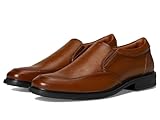 Nunn Bush Men's Jarvis Moccasin Toe Slip-On Dress Casual Business Loafers, Cognac, 10