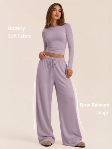 Image of Trendy Queen Women's 2 Piece 2026 Fall Fashion Lounge Set with Pockets
