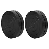 Cabilock 2 Stück Doppelseitiger Kunststoff drehteller mit Kugellager für Töpfern und Modellbau Leichtes Robustes Drehscheibe für Polymer Clay und Keramikgestaltung