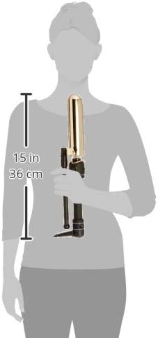 Hot Tools Pro Artist 24K Gold Marcel Iron | Long Lasting Curls, Waves (1-1/2 in)