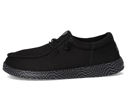 HEYDUDE Men's Wally Funk Warped Geo (Little Big Kid) Slip-On4