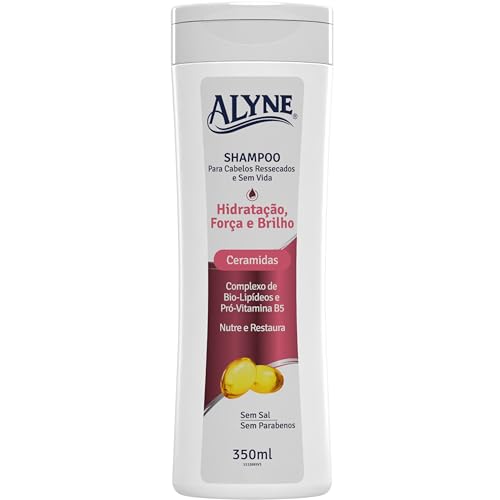 Alyne, Shampoo para cabelos, Hidratação Força e Brilho, 350 ml, V...