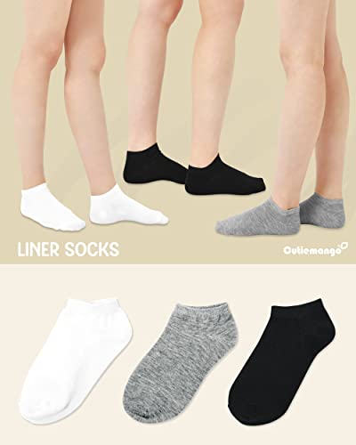 CUTIE MANGO 10 Pairs Women Daily Casual Anklet Basic Simple Design Sox Low cut Premium Soft Cotton Sneaker Comfortable Novelty Formal Socks Light-weight Cool Liner Socks(White)4